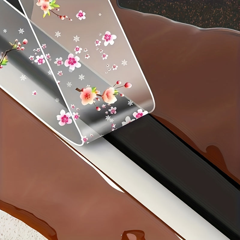 1 Roll 118.11inch Kitchen Seam Sealing Tape, Waterproof And Mildew Proof Stove Edge Sealing Water Strip, Perfect For Sink Toilet Edge Gap Sink Waterproof Sticker