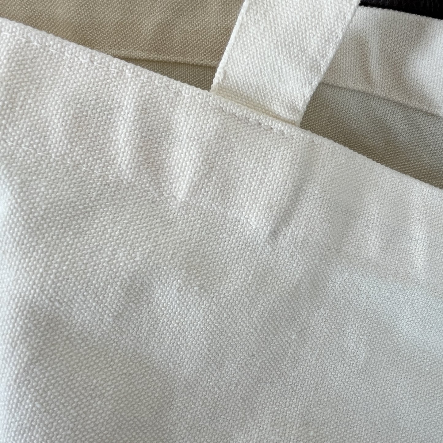 1pc Extra Large Thick Canvas Bag - Reusable, Lightweight & Portable, Foldable Women's Tote Bag - For Grocery Shopping, Travel & Everyday Use - Perfect Gift for Women