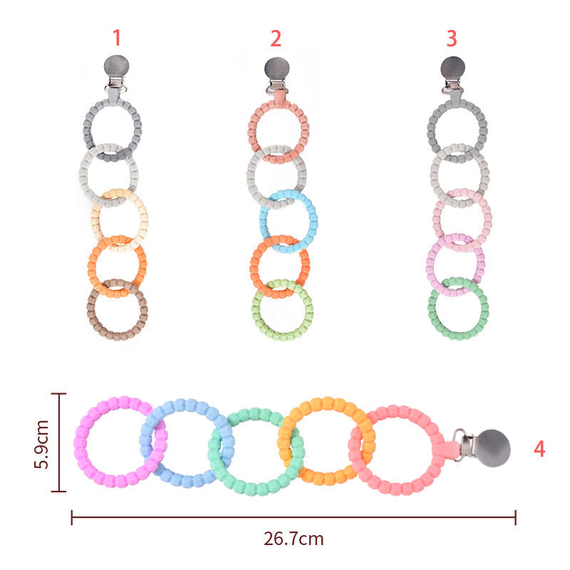 Baby Gloves Teething Rubber Silicone Stick Bite Toy