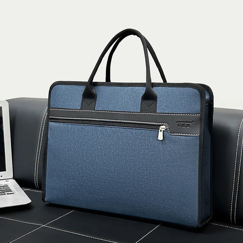 2025 Modern Style Travel Laptop Bag Durable Waterproof PU Leather Business Briefcase for Men Storage Files