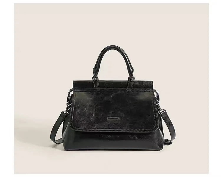 2025 New Tide Retro Multi-Compartment Bag Tote Messenger Bag for Work Women Large Capacity Pu Crossbody Bag Luxury Daily Fashion