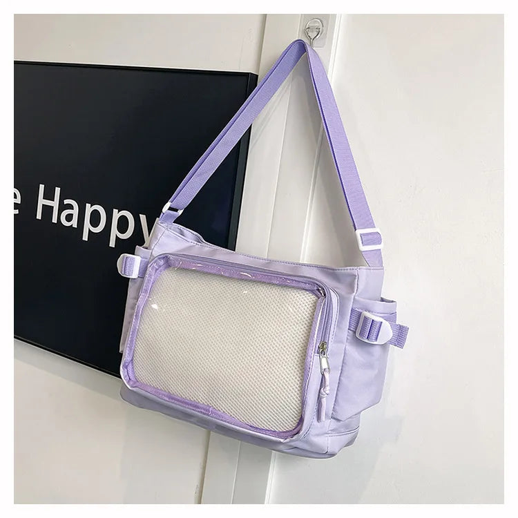 Fashion Wholesale Bags for Women Handbags Designer Handbags Women Handbags Ladies PU Transparent Multi Colored Crossbody Bag