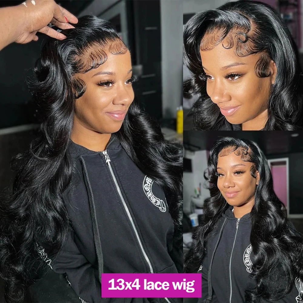 Body Wave 360 Lace Front Wig 13x4 Human Hair Wigs For Women Brazilian Hair Pre Plucked 13x6 Lace Frontal Wig