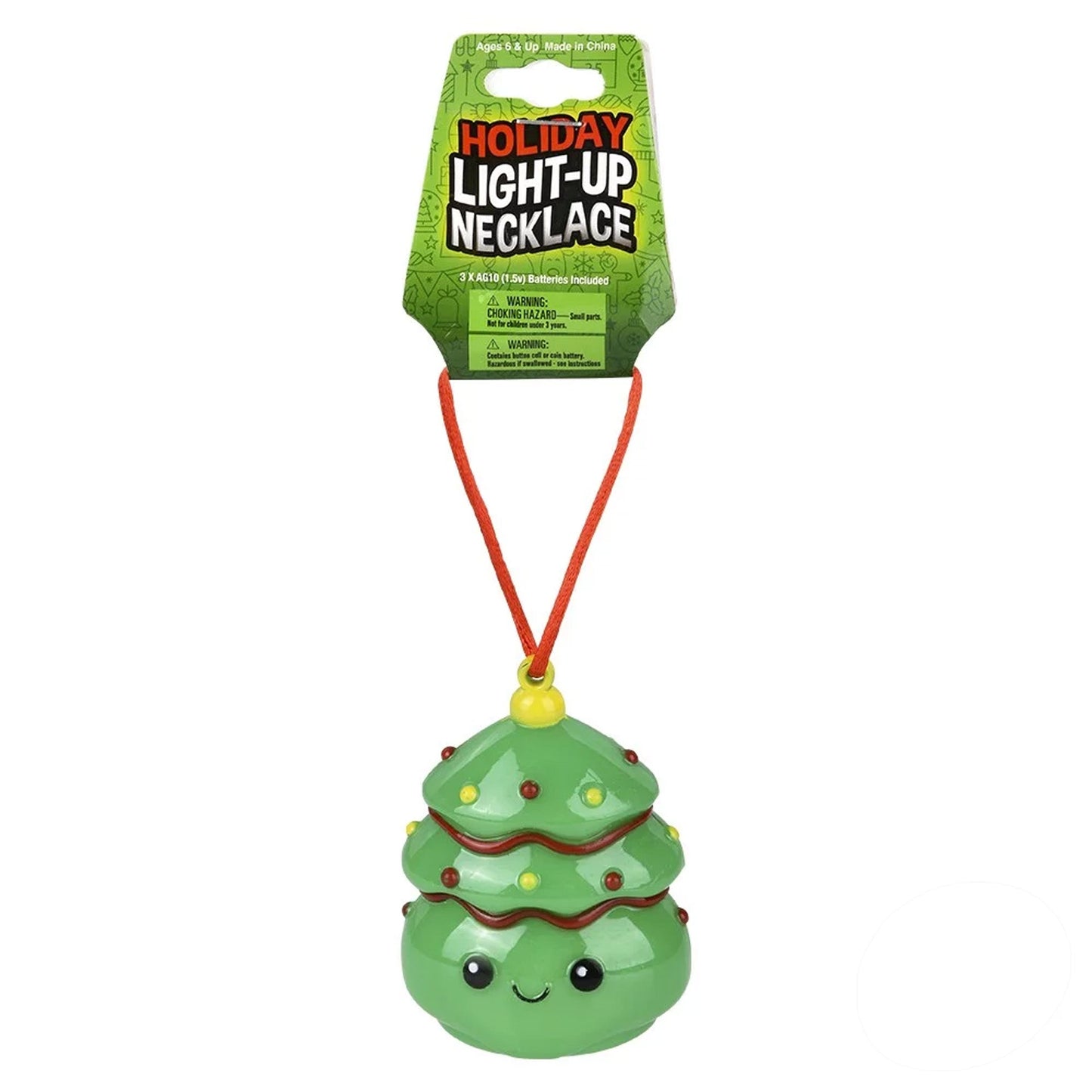 36" Light-Up Tree Kids Necklace Toy In Bulk