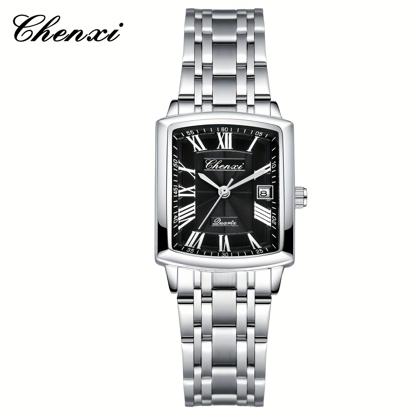 CHENXI Couple Watch Casual Fashion Square Men's And Women's Watch..