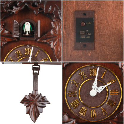 Cuckoo Clock Wooden Wall Clock Handmade MX313