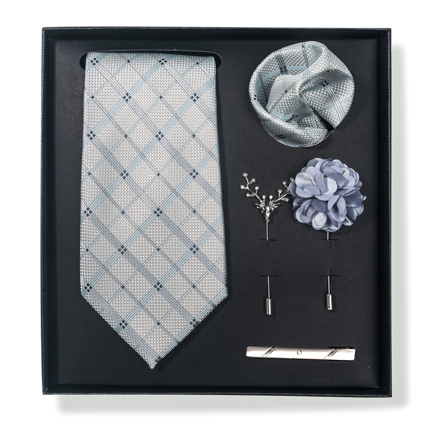 Passabin Men's Elegant Gift Box Tie Set..