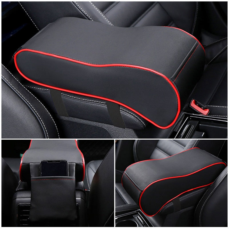 Leather Central Armrest Pad For Car