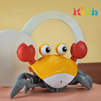 Crawling Crab Escape Crab Toy With Obstacle Avoidance Sensor