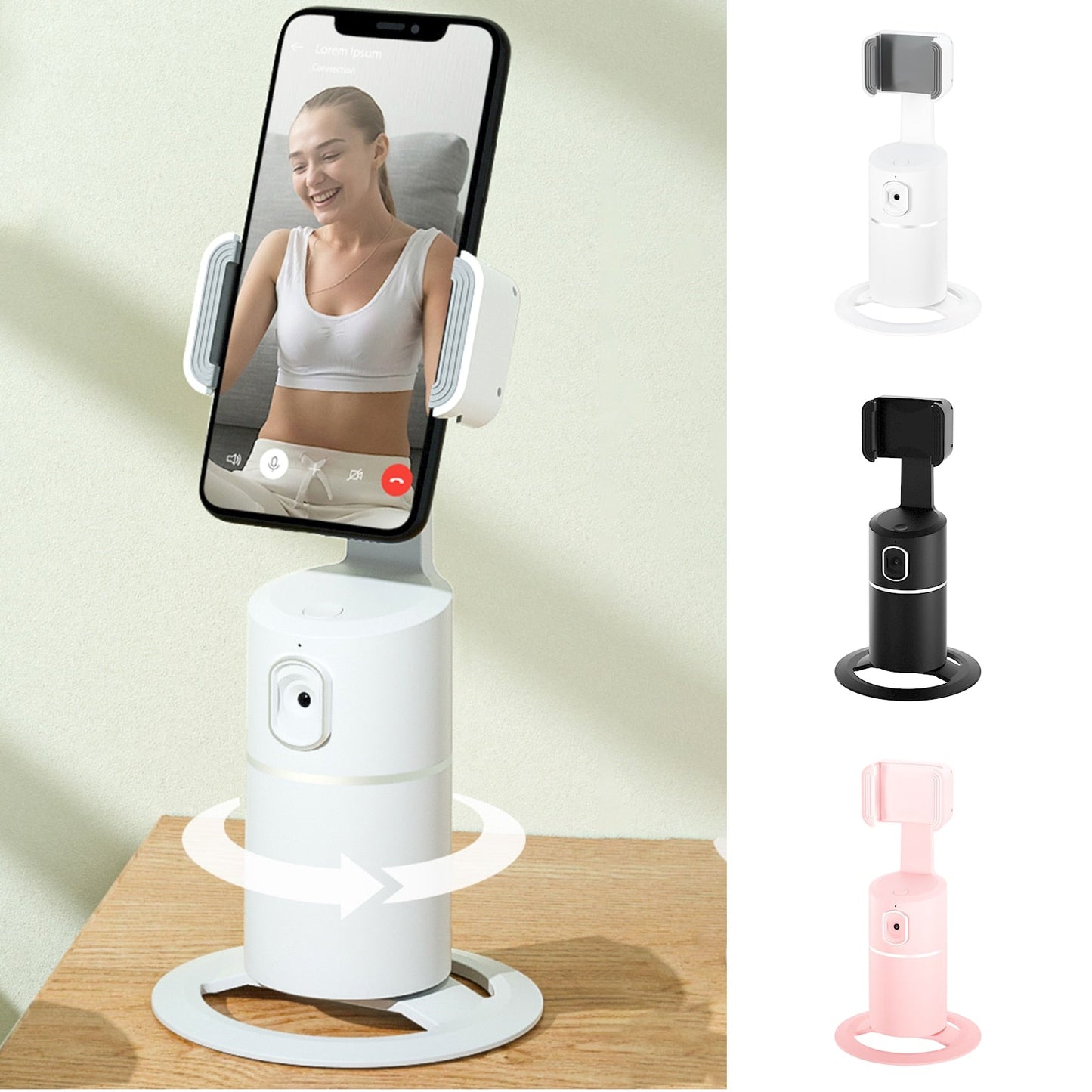 Auto Face Tracking Smart Shooting Phone Holder