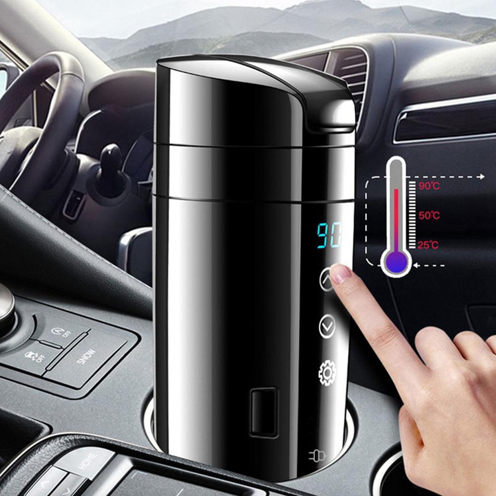 70W Real-time Temperature Vehicle Heating Kettle