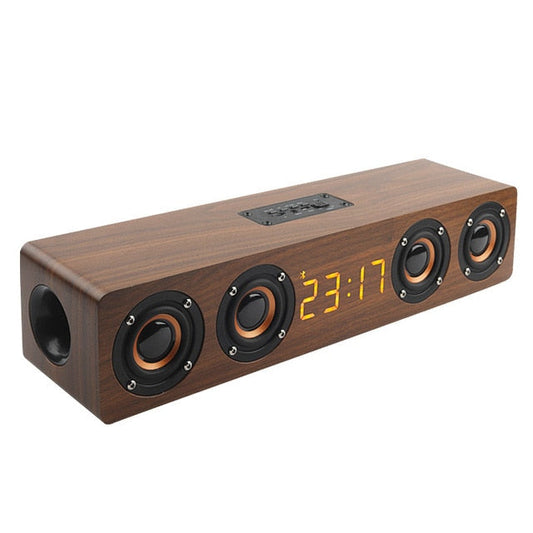 Portable Wireless Home Theater with Alarm Clock