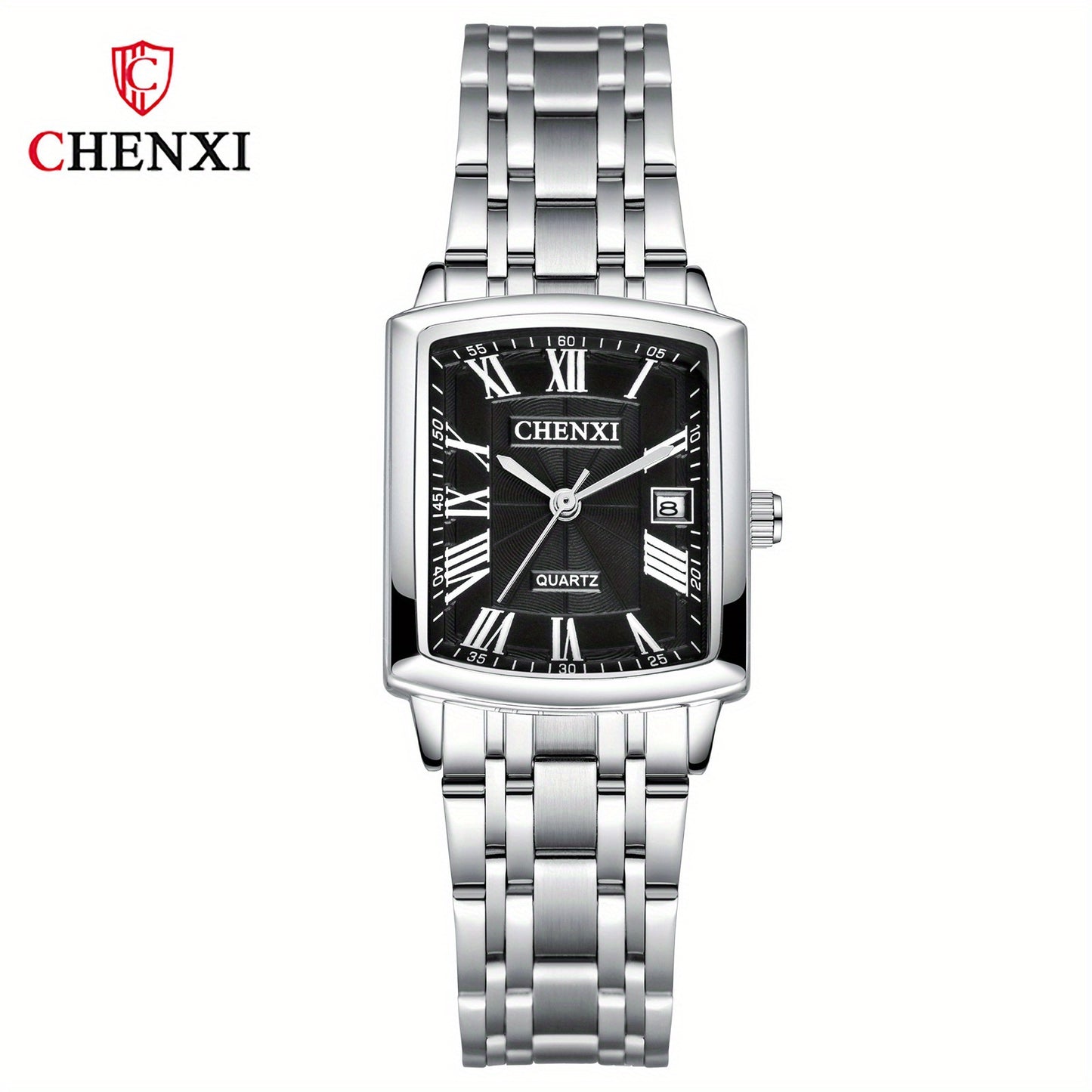 CHENXI Couple Watch Casual Fashion Square Men's And Women's Watch..