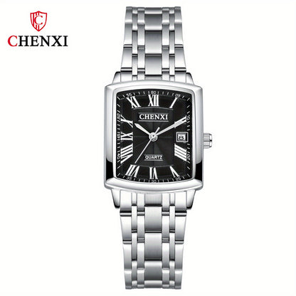 CHENXI Couple Watch Casual Fashion Square Men's And Women's Watch..
