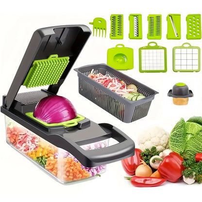 15pcs/set, Upgraded Vegetable Chopper