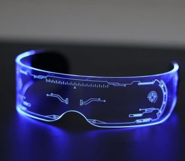 Fancy LED Up Glasses with Batteries