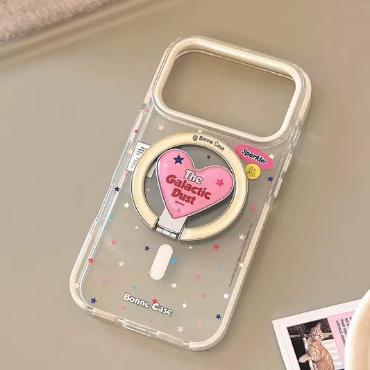 Full Screen Stars Bracket For Magnetic Magsafe Phone Case For iPhone 17  Pro Max   Cartoon Cover -AX