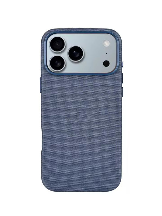 Suitable for Apple 17Pro max_with Cloth Texture Magsafe Animation  Cover-AX