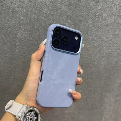 Luxury Built-in For Magsafe Flannel Case For iPhone 17 Pro Max  Charge Matte Cover - AX