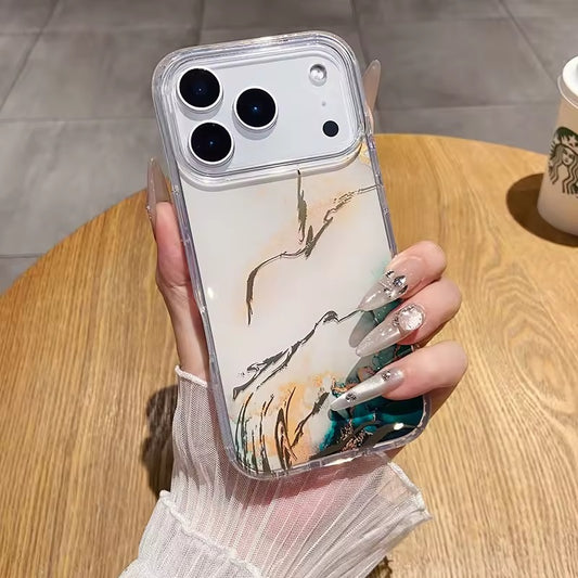 Hard Case For IPhone 17 Pro Max Shockproof Buffer Protect Cover - AX