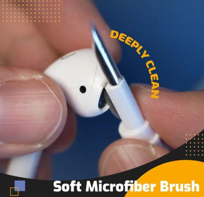 Portable Bluetooth Earplug Cleaning Brush