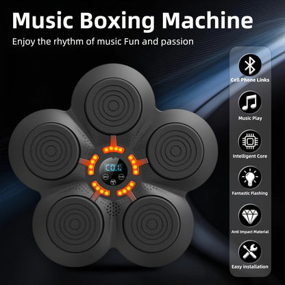 Music Sync Wireless Smart Boxing Trainer - Rhythmic Punching Equipment