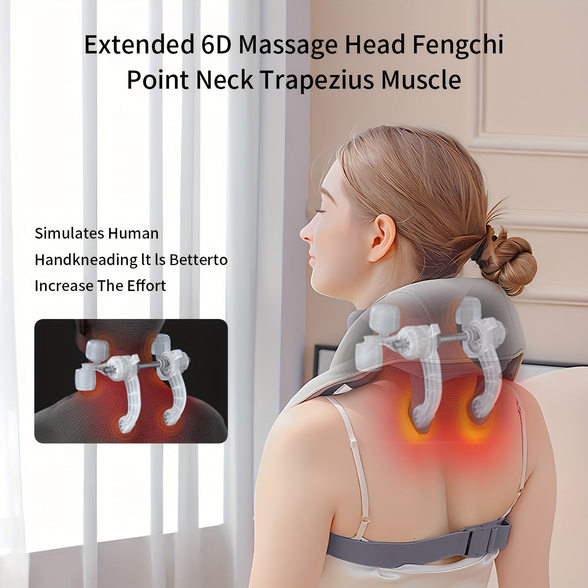 Heated Shiatsu Neck & Shoulder Massager