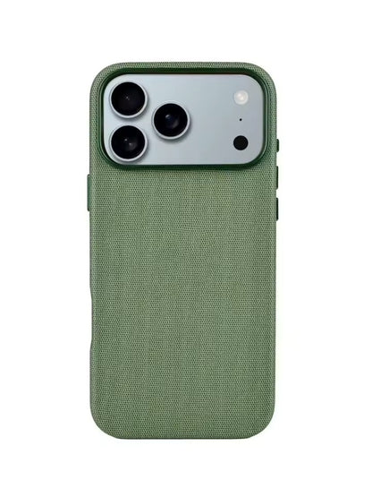 Suitable for Apple 17Pro max_with Cloth Texture Magsafe Animation  Cover-AX