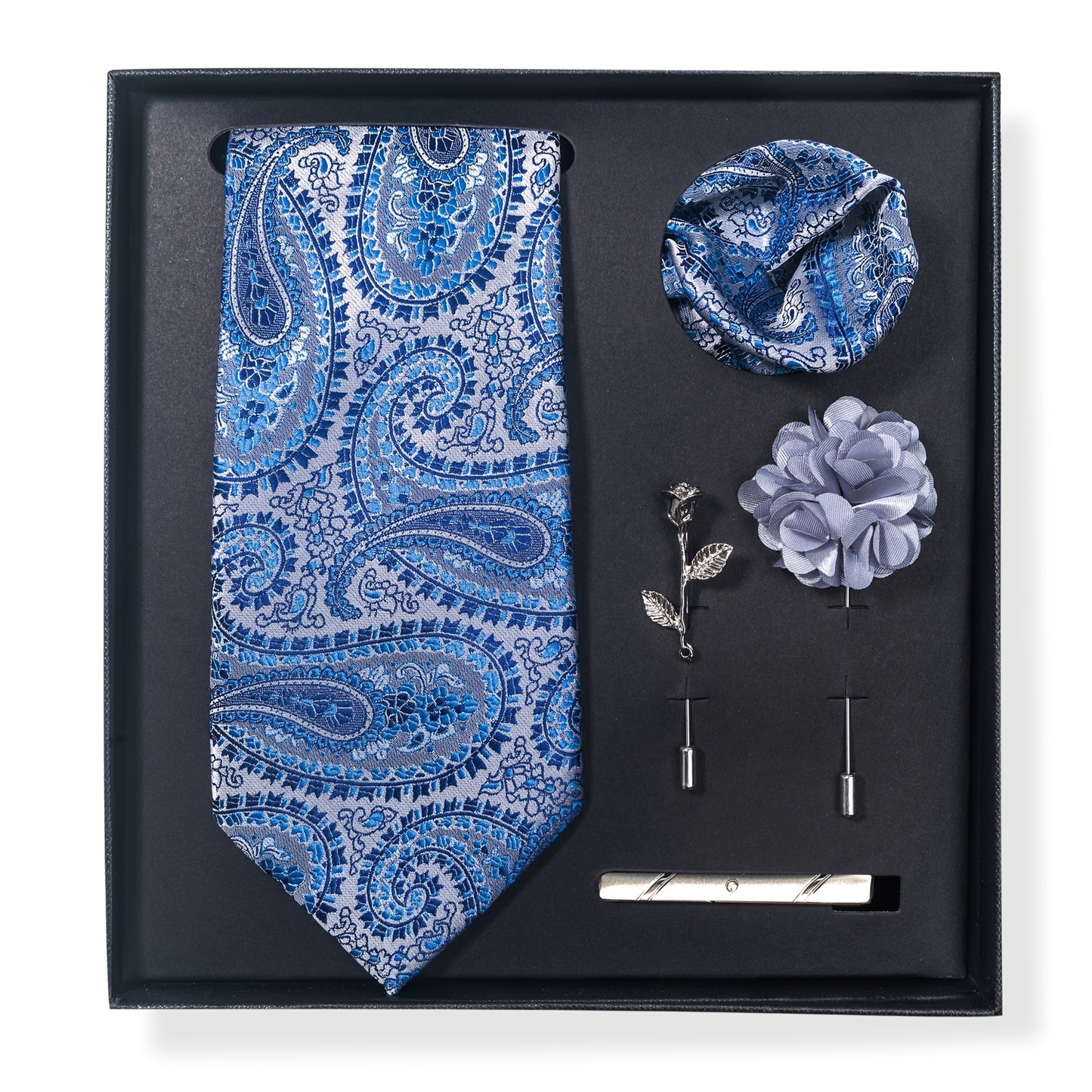 Passabin Men's Elegant Gift Box Tie Set..