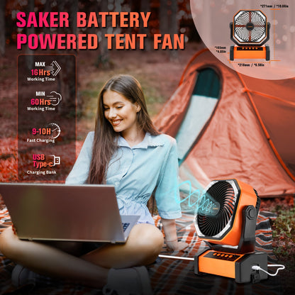 r Rechargeable Camping Fan