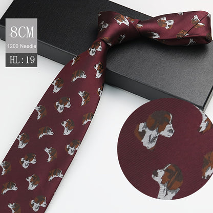 1pc Elegant Men's Polyester Necktie, 3.15inch Wide.