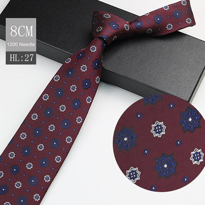 1pc Elegant Men's Polyester Necktie, 3.15inch Wide.