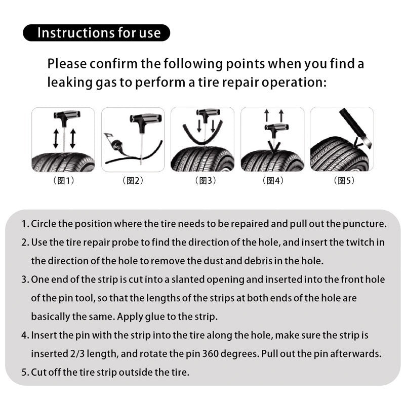 Car Vacuum Tire Repair Tool