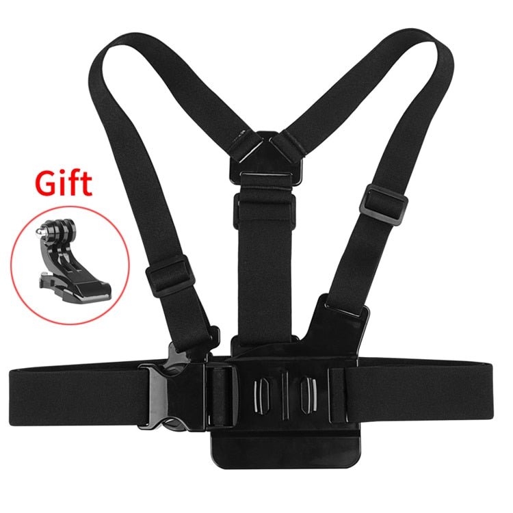 SHOOT Adjustable Harness Chest Strap Head Strap Belt