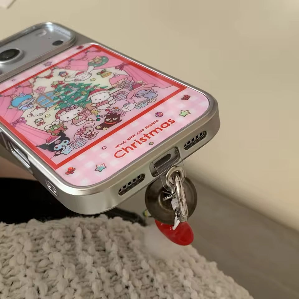 Merry Christmas Hello Kitty Phone Case For iphone 17  Pro Max  Girl's Pendant Gift Cover -  AX