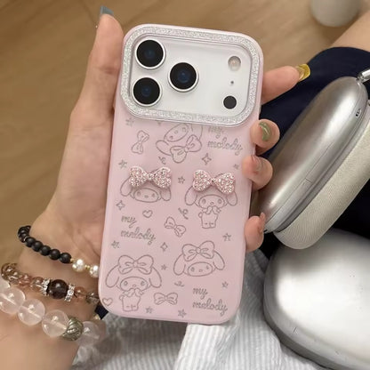 Gentle Beautiful Pink Rose Flowers Transparent Charging Phone Cover Case for iPhone 17  Pro Max -AX