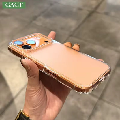 Luxury Translucent Matte Case for iPhone 17 Pro Max- AX