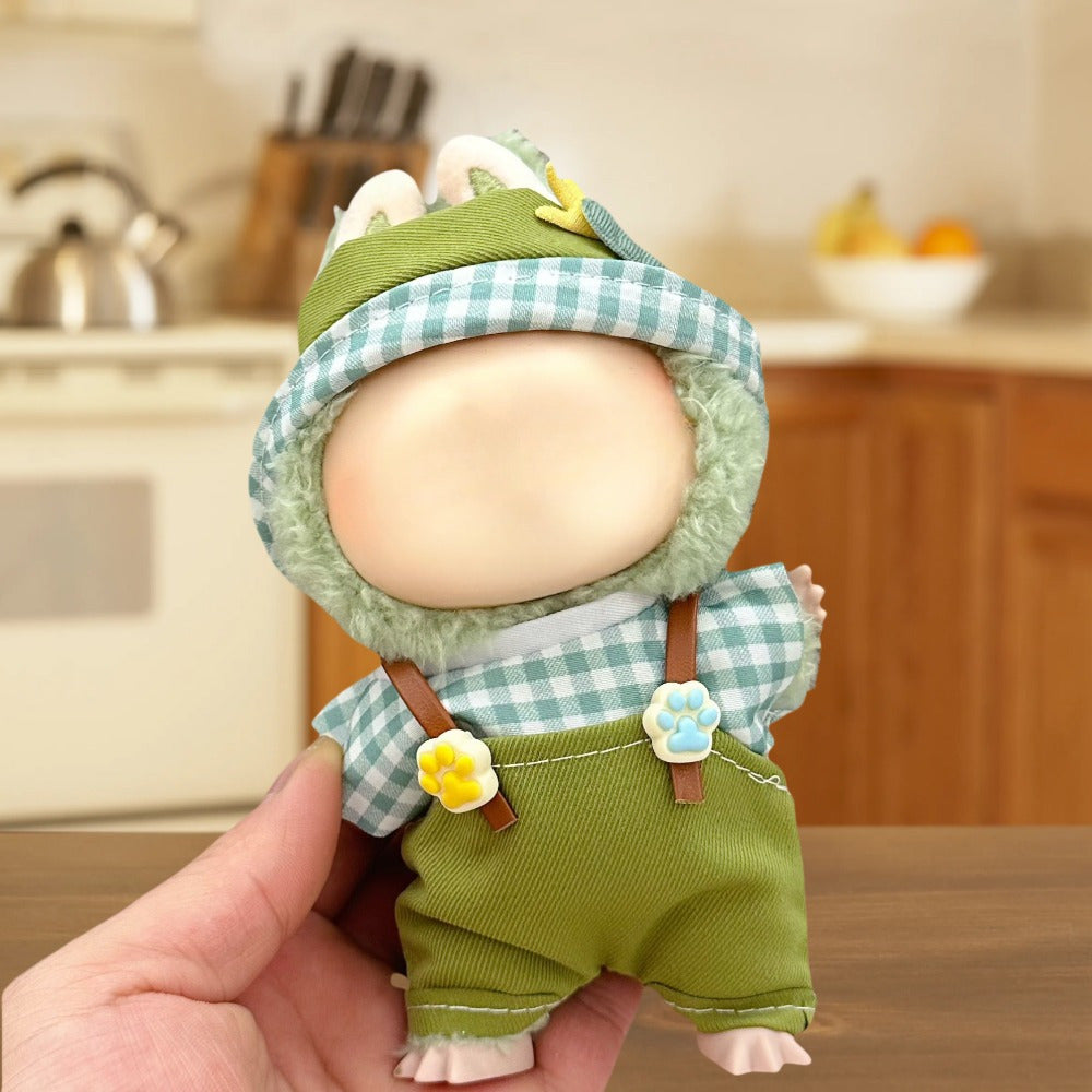 1 Set Fashion Handmade Doll Clothing 2.63/ 6.69inch Inches Plush Doll Cute Clothes Accessories Girl Toy Gifts (Not Include Doll)