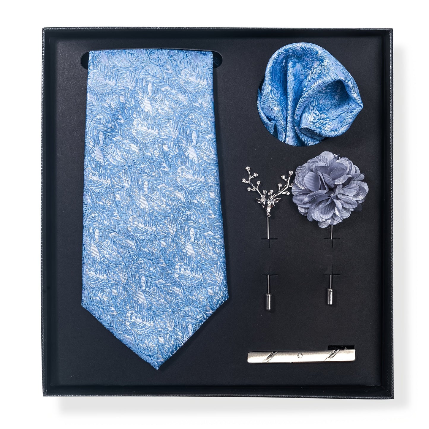 Passabin Men's Elegant Gift Box Tie Set..