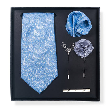 Passabin Men's Elegant Gift Box Tie Set..