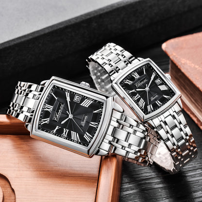 CHENXI Couple Watch Casual Fashion Square Men's And Women's Watch..
