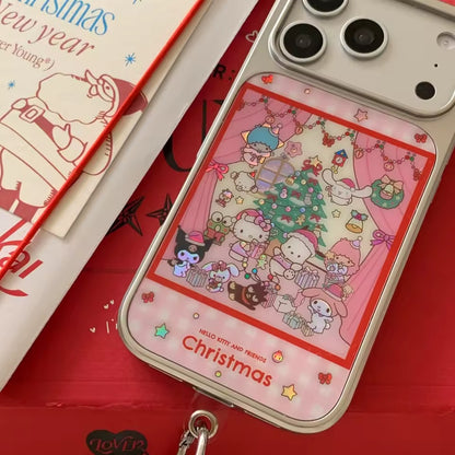 Merry Christmas Hello Kitty Phone Case For iphone 17  Pro Max  Girl's Pendant Gift Cover -  AX