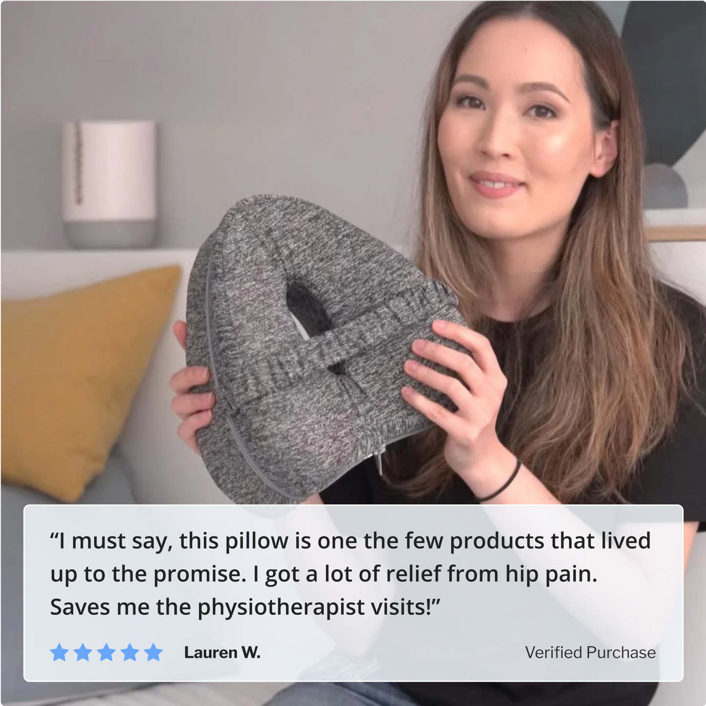 SmoothSpine™️ Alignment Pillow - Relieve Hip Pain & Sciatica