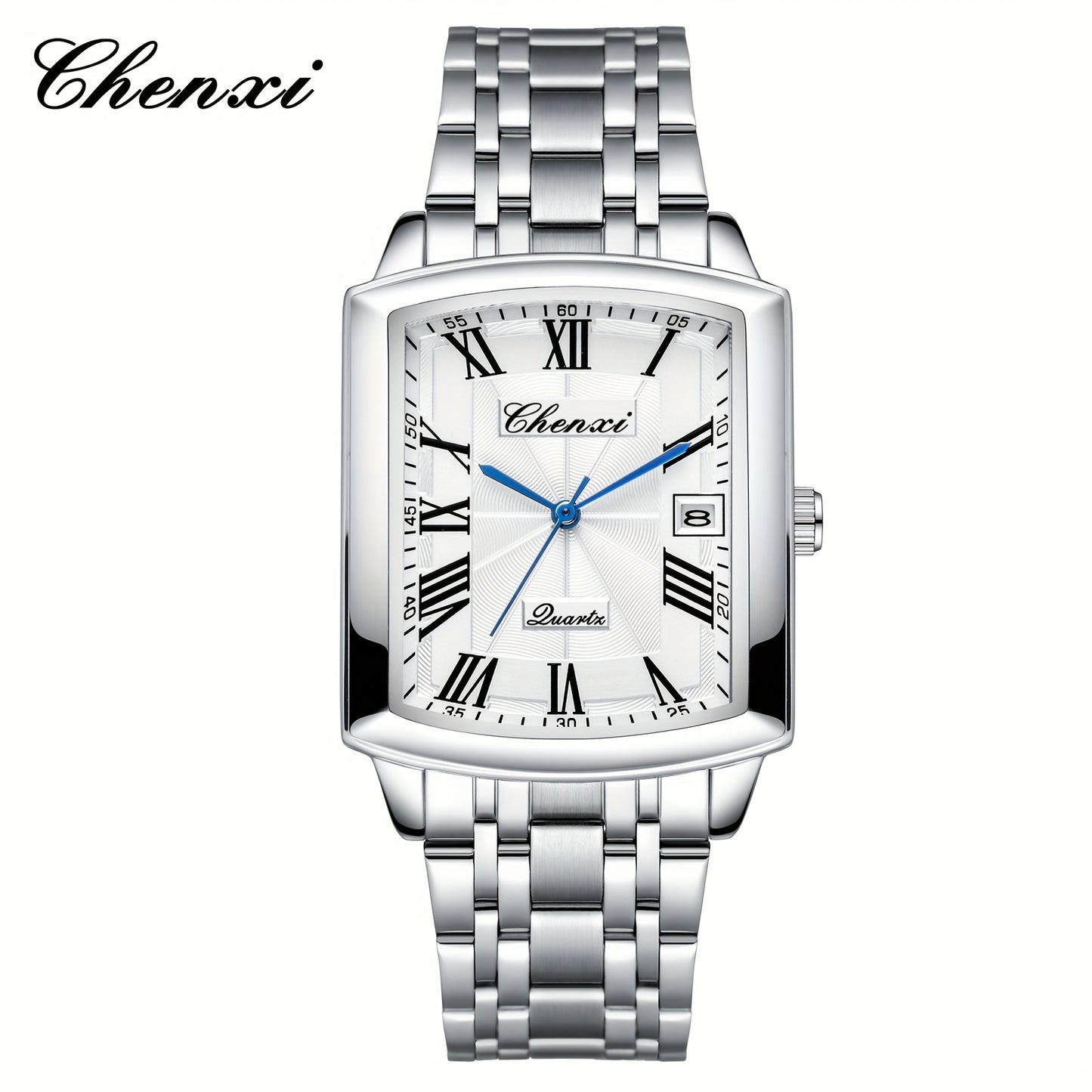 CHENXI Couple Watch Casual Fashion Square Men's And Women's Watch..