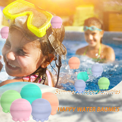 Octopus Easy Quick Filling Silicone Water Bomb Balloons