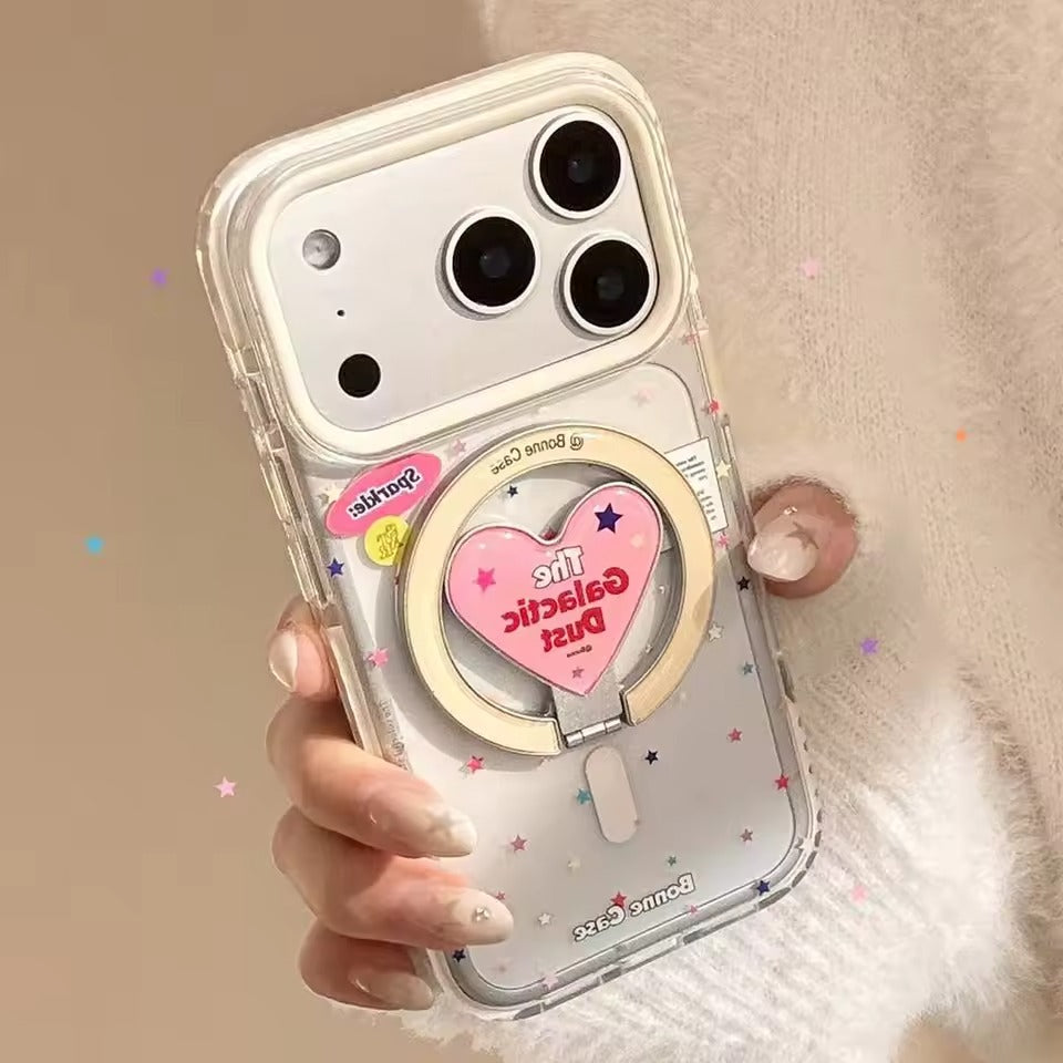 Full Screen Stars Bracket For Magnetic Magsafe Phone Case For iPhone 17  Pro Max   Cartoon Cover -AX