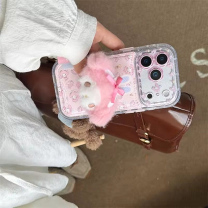 Korean Cute Flower Camera Melody Phone Case For iPhone 17  Pro Max Cover with  Cartoon Cases -AX