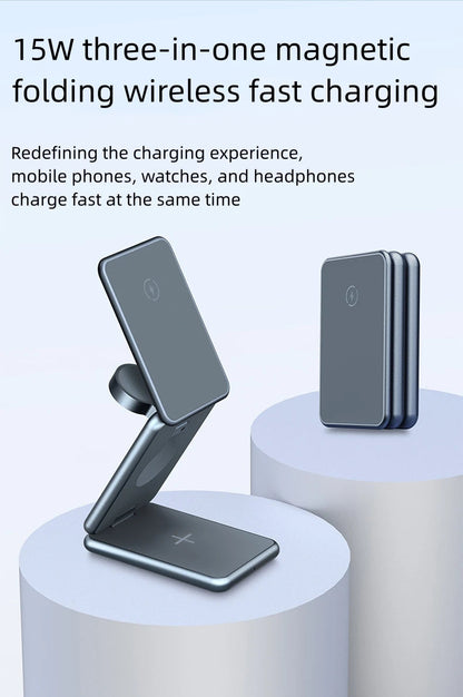 Folding Magnetic Wireless Fast Charger