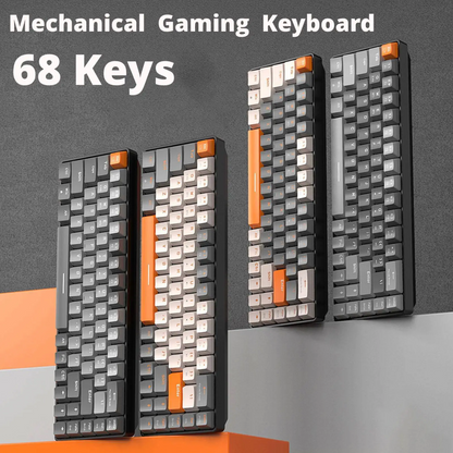 Wireless Gaming Keyboard for Computer PC