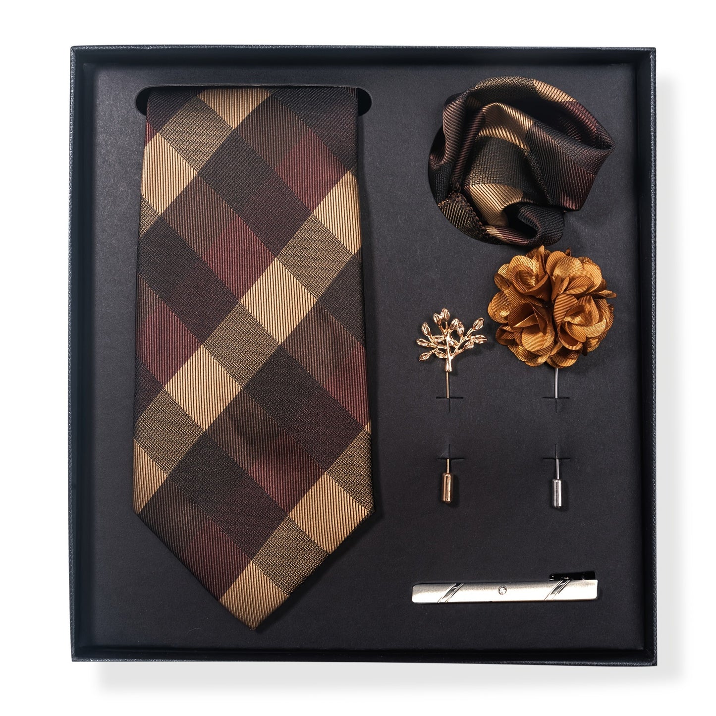 Passabin Men's Elegant Gift Box Tie Set..